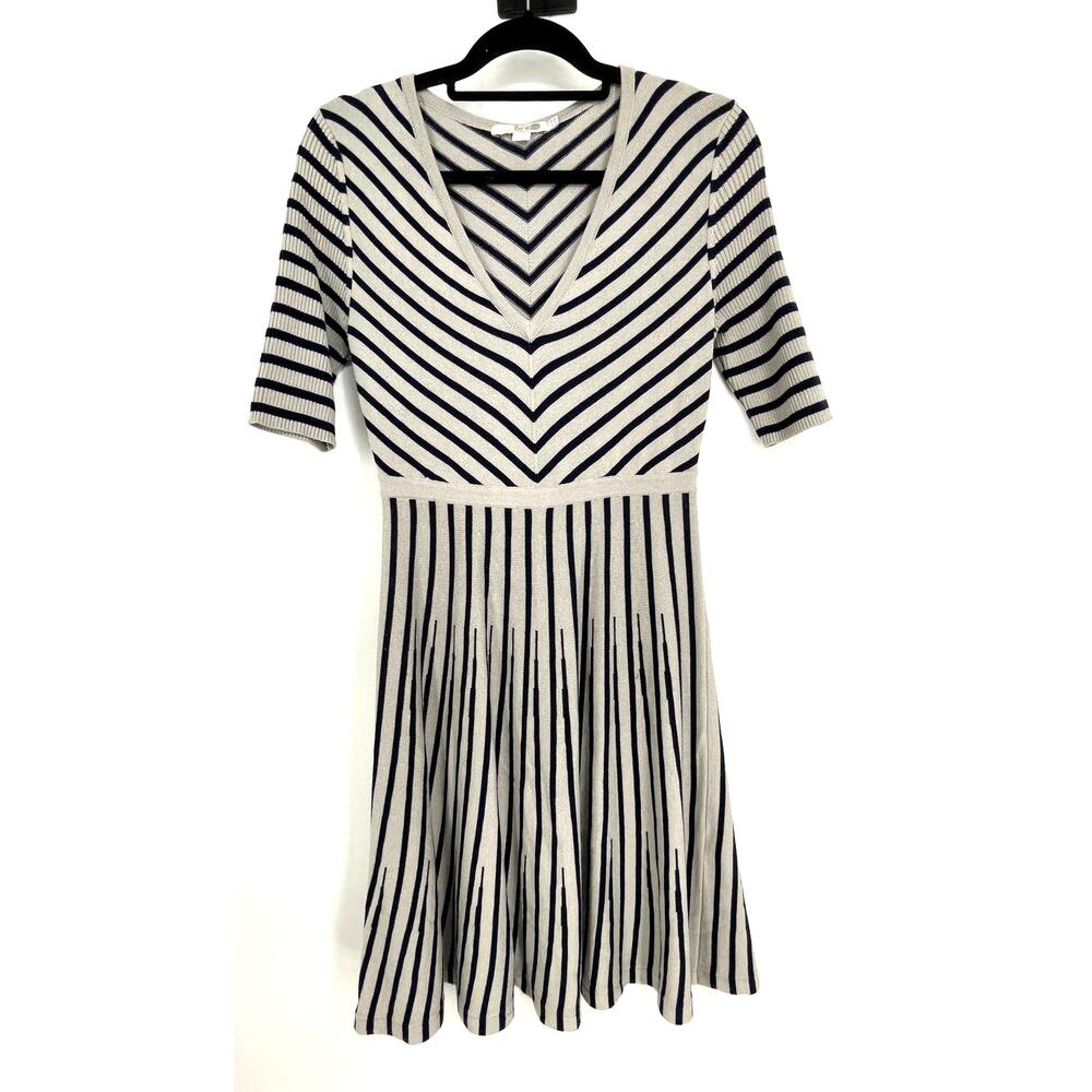 Boden Amelie Striped Sweater Dress Size 8R